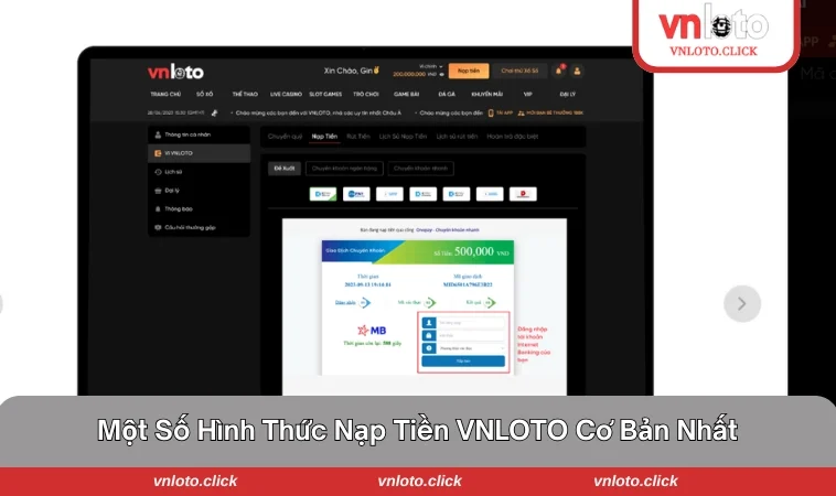 Nạp tiền VNLOTO qua thẻ cào là hình thức đơn giản dễ dàng nhất